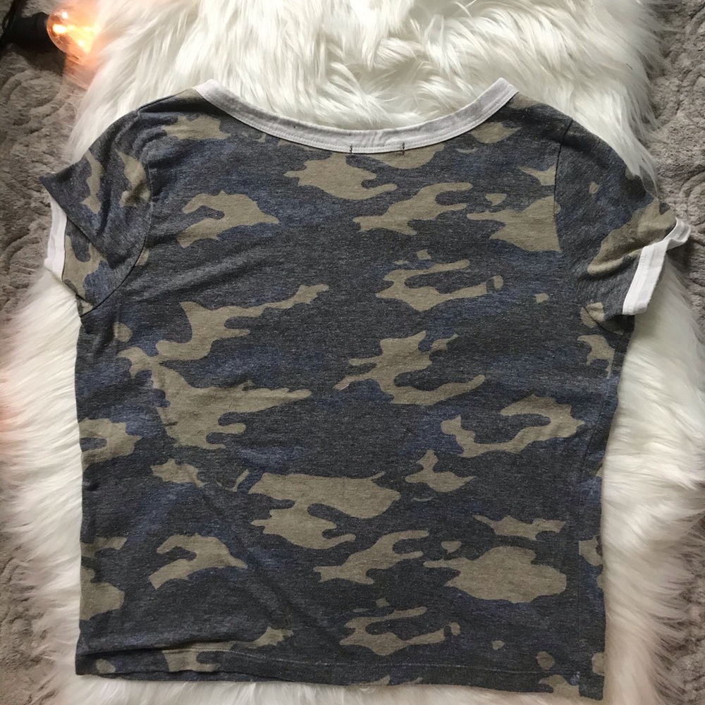 Army Pattern Crop Top! - Picture 3 of 3